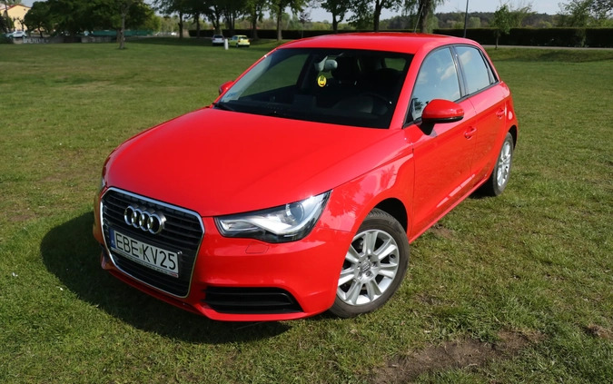 Audi A1 cena 41900 przebieg: 63677, rok produkcji 2012 z Głowno małe 667